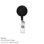 Round-Badge-Reels-125-BK